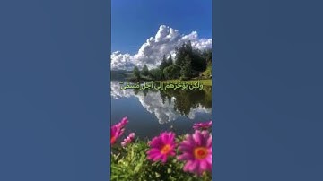وَلَوْ يُؤَاخِذُ اللَّهُ النَّاسَ بِمَا كَسَبُوا مَا تَرَكَ عَلَىٰ ظَهْرِهَا مِنْ دَابَّةٍ#سورة_فاطر