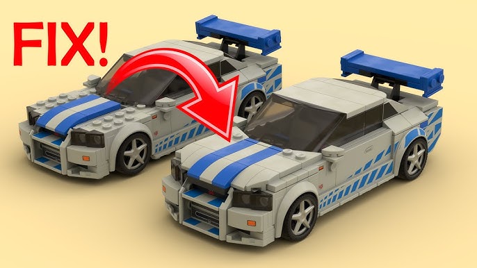 LEGO Speed Champions 76917 2 Fast 2 Furious Nissan Skyline GT-R (R34)  Review (2023) 