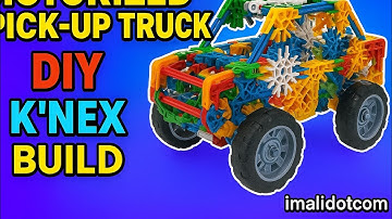 Pick-Up Truck 🛻 Build Maxima K’Nex DIY Construction Set #imalidotcom 