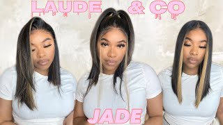 Laude & Co. Synthetic 13x4 HD Lace Frontal Wig Review | UGL701 JADE || Sasha Iconic 💕