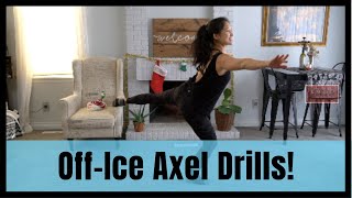 Off Ice Figure Skating Training Axel Jump by Coach Mary Figure Skating 4,112 views 1 year ago 5 minutes, 11 seconds