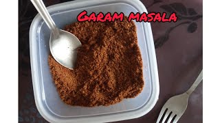 गरम मसाला रेसिपी II Ghrguti Garam Masala II How To Make Garam Masal??