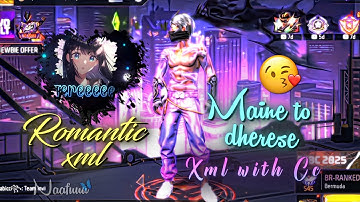 Maine To Dherese Xml File || new lobby xml file || free fire xml file alight motion by @naaafizz