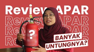 REVIEW ALAT PEMADAM API 3 KG POWDER - APAR CANGGIH DAN BANYAK UNTUNGNGNYA?