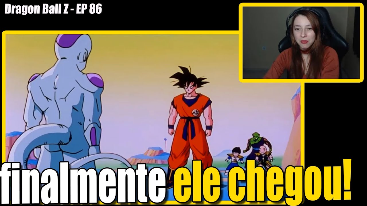 Cátia reagindo a GOKU E GOHAN SAEM DA SALA DO TEMPO (Dragon Ball Z EP 168)  