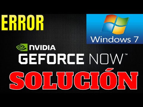 Geforce NOW no puede continuar necesita window 7 o posterior SOLUCIÓN