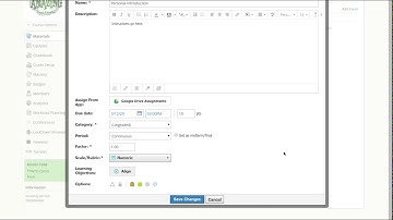 Schoology: Add Link & File to Assignment