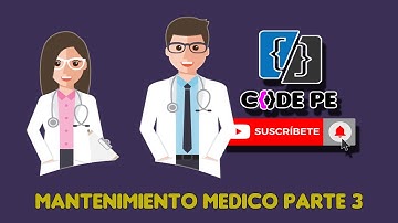 28.CREANDO UN SISTEMA DESDE 0 CON PHP, JAVASCRIPT Y AJAX - MANTENIMIENTO MEDICO PARTE 3