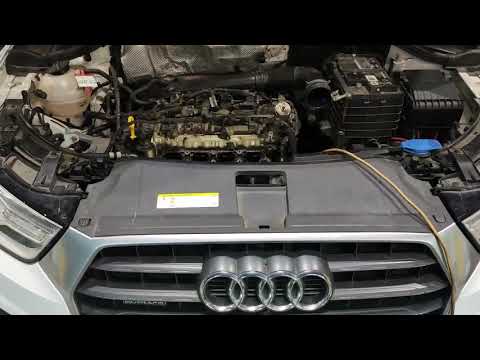 Audi Q3 - замена термостата вместе с помпой
