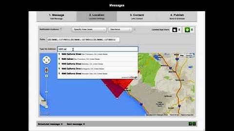 Geo  Fenced Push Notification SD