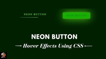 Neon Light Button Animation Effects on Hover | CSS Snake Border || Coding Tutorials