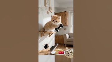 Shocking! 😱😱The cat sets a trap and waits in silence やばすぎ！😱😱猫は罠を仕掛けて静かに待っている #shorts #tabbycat #trap