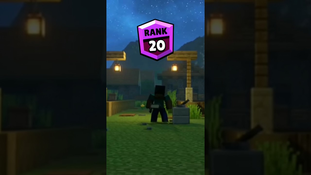 Brawl stars rank up Minecraft Steve & alex 😈 #shorts #shortfeed #short #minecraft#minecraftanimation
