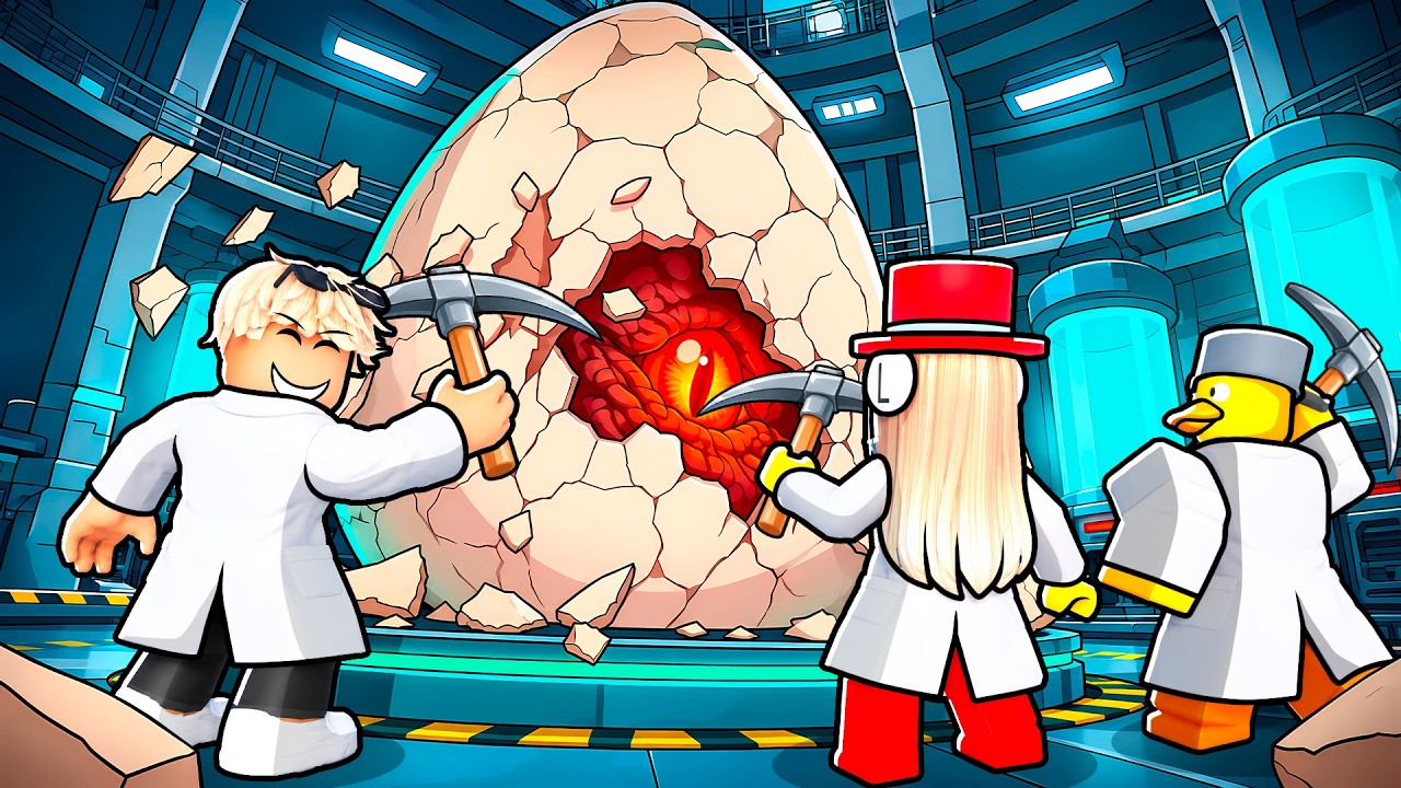Wir haben die DUNKLE WAHRHEIT herausgefunden in Roblox Crack the Egg...
