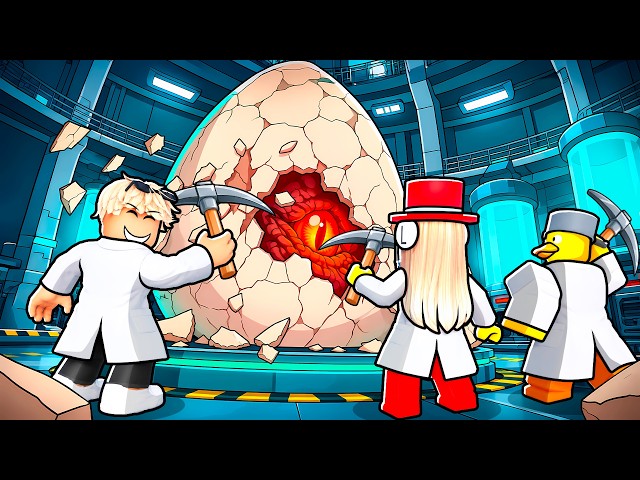 Wir haben die DUNKLE WAHRHEIT herausgefunden in Roblox Crack the Egg...