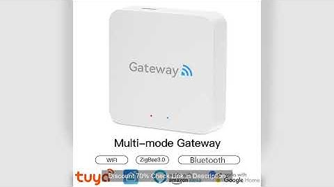 Tuya ZigBee Multi-mode Gateway Hub Smart Home WiFi Bridge Bluetooth Mesh Smart Life Remote Control W