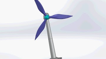 SOLIDWORKS BEGINNER WIND TURBINE ANIMATION