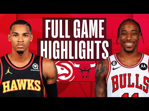 HAWKS at BULLS | FULL GAME HIGHLIGHTS | January 23, 2023