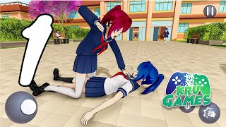 Anime Bad Girl High School Life: Girl Games 2021 Gameplay #1 All Levels (Android, IOS) screenshot 2