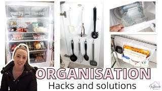 ORGANISATION HACKS AND STORAGE SOLUTIONS