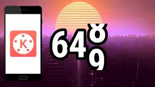 Cara Membuat Efek Hitung Mundur | Number Dropping Effect -Kinemaster