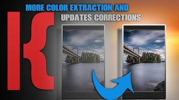 KLWP Tutorial More Color Extraction and Updates/Corrections