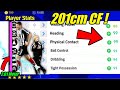 201CM HEIGHT! 99 HEADING! 90 PHYSICAL CONTACT! TALLEST CF EVER (32,000 GP) | eFootball 2023 Mobile