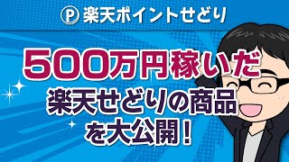 楽天せどりで500万円稼いだ利益商品を一挙公開【解説付き】