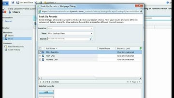 CRM 2011: How to apply field level security