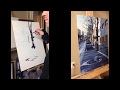 oil painting timelapse,  &quot;6 second crosswalk&quot;