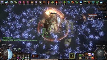 Path of Exile / PoE : Scion (LVL 75) Aura Stacker Spark With HH (TFT NAME: darkiury08)
