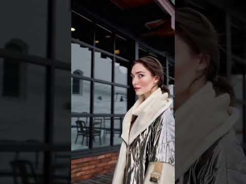 Lebeni Shiny Puffer Coat