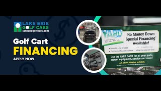 Golf Cart Financing at Lake Erie Golf Cars - How to Finance a Golf Cart