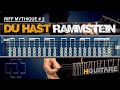 Apprendre Du Hast de Rammstein à la guitare