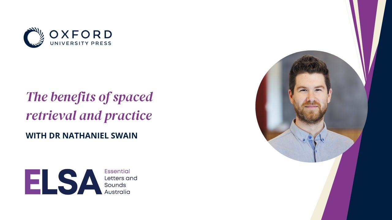 Webinar | The benefits of spaced retrieval and practice - YouTube