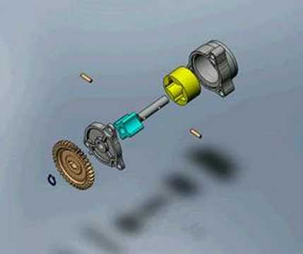 SolidWorks part for lab 14 of Product Design