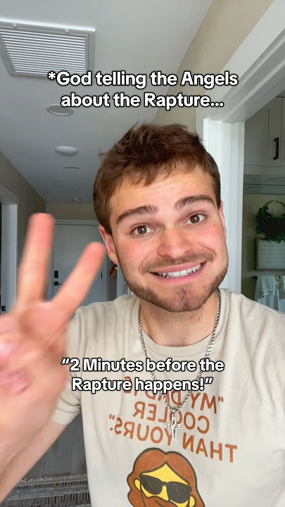 2 Minutes until the RAPTURE! 🤯✝️🫵🏻 (…✌🏼😇🤣) #JesusLovesYou #Jesus #God #Funny #Christian