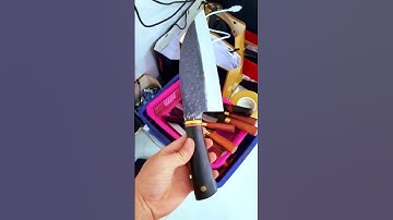 CÁCH TẠO HOA VĂN TRÊN DAO - HÀNG CHUẨN CỦA HTX DAO PHÚC SEN