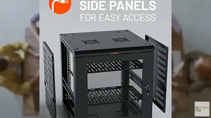 Review - ECHOGEAR 12U Network Rack - Enclosed Wall Mount Rack Kit Includes 2X 1U Shelves,
