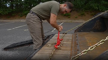 Heavy Duty Transport Chain & Lever Binders