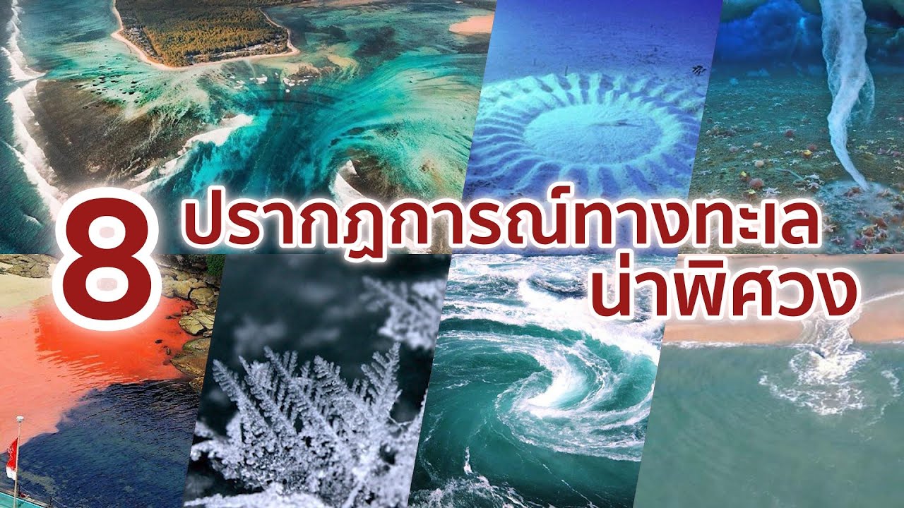 8 ปรากฏการณ์ทางทะเลที่น่าพิศวง
