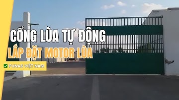 Cổng Lùa Tự Động - Lắp Đặt Motor Cổng Lùa Cho Cơ Quan | ✅ Funas - Đà Nẵng