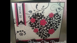 Stampin' Up! | Bloomin Heart - Be Mine Valentine Card