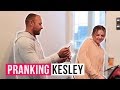 Shocked by jumper cables prank on Kesley  | The LeRoys