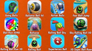 Going Balls, 3D Super Rolling Ball, Rollance, Action Balls, Space Rolling Ball Sky escape screenshot 5