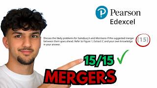 Mergers – 15 Mark A-Level Economics Question (Edexcel)