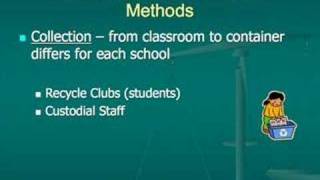 School Recycling - Onslow County Part I