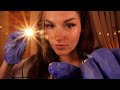 Asmr sleep clinic  visuals light triggers camera scratching  many more part 1