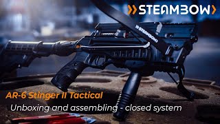 Unboxing and Assembling the AR-6 Stinger II Tactical - closed system
