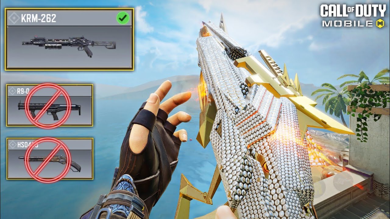 Krm Riffle When it comes to shotguns I always pick the KRM-262 because of this ...